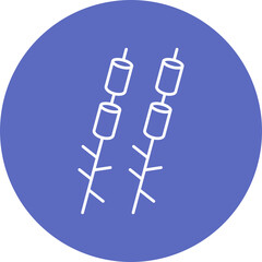 Marshmallows Icon Design