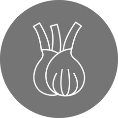 Obraz premium Fennel Icon Design