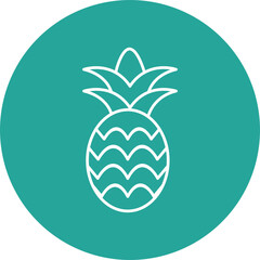 Pineapple Icon Design