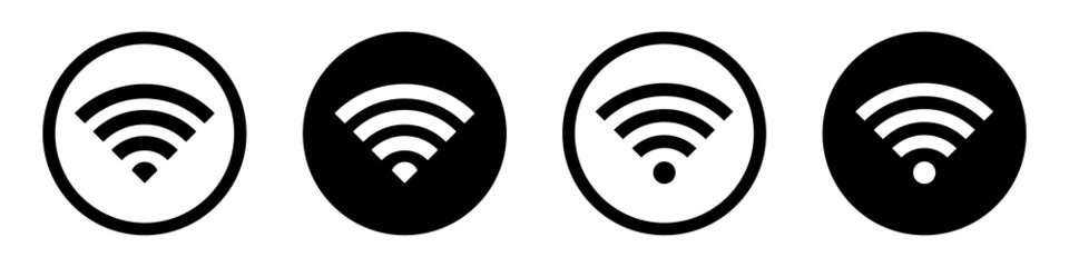 Wifi icon symbol, Vector illustration