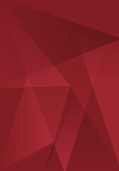 Fototapeta premium Red Triangle Background