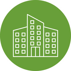 Office Building Icon Design © Muhammad