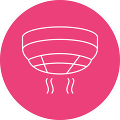 Smoke Detector Icon Design