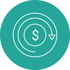 Refund Icon Design