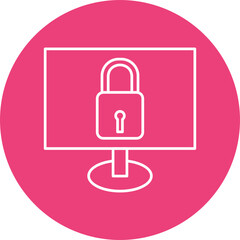 Online Security Icon Design