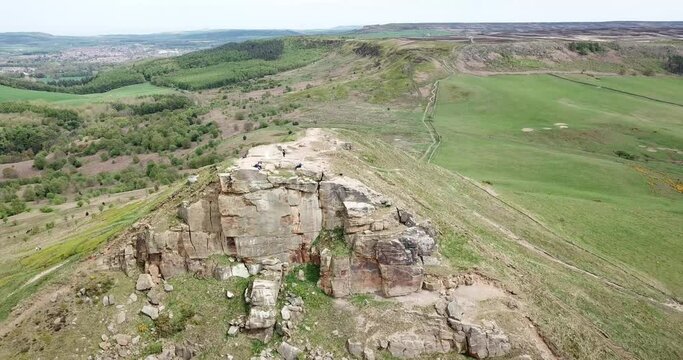 Roseberry Topping North Yorkshire looking East