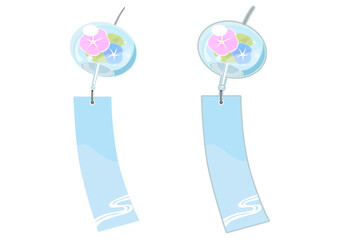 風鈴のアイコンイラスト