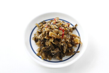 野沢菜ラー油