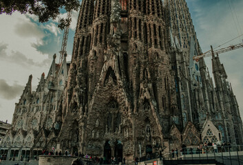 Naklejka premium Catedral de Barcelona