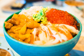 japanese seafood bowl