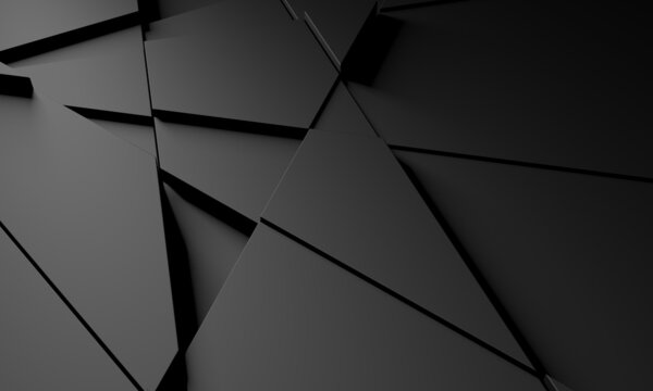 Dark Chaotic Poligon Surface Background