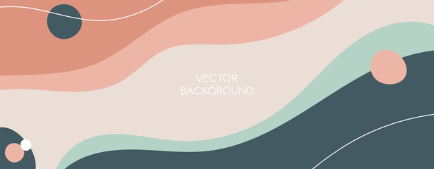 Vector horizontal universal background with copy space for text.