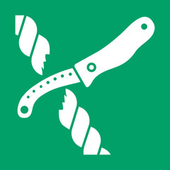 ISO 7010 E035 Liferaft knife