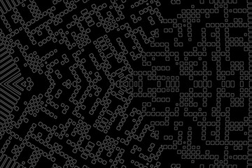 Abstract background. Monochrome texture. Black and white lines on white background.