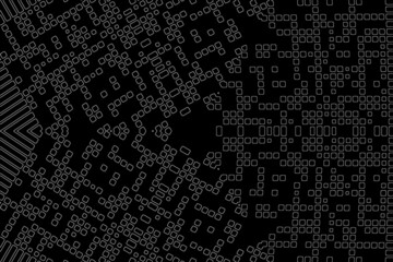 Abstract background. Monochrome texture. Black and white lines on white background.