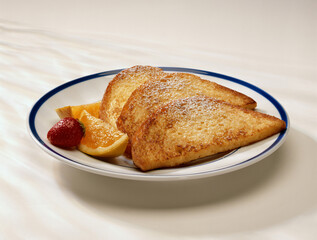 Plate of toasts
