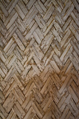 Anyaman / Woven bamboo texture for pattern and background, Indonesian traditional background