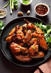 Honey-soy chicken wings