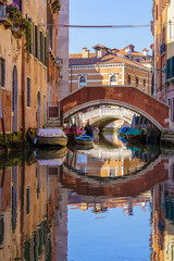 Obraz na płótnie Canvas Rio dei Frari Canal, in Venice