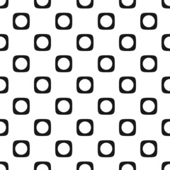 Circle Inside Squircle Square Shape Pattern