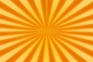 Sun Rays light isolated on black background for overlay design. 3D Render Sun Ray.