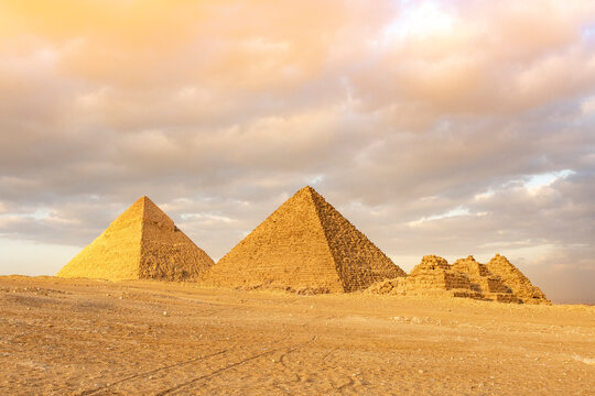 Giza Pyramid Complex, Cairo, Egypt