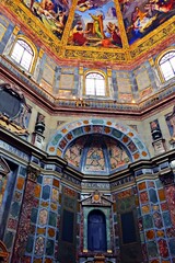 Obraz premium interior of the Chapel of the Princes in the Medici Chapels in Florence in Italy