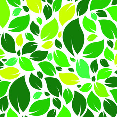 Green leaves background