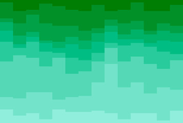 Fondo de pantalla verde en capas superpuestas rectas. 