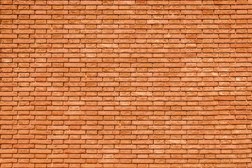 Closeup of a brick wall ideal for texture and pattern