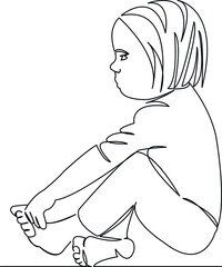 child sitting