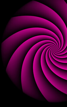 Colorful swirl graphic background 3d render illustration