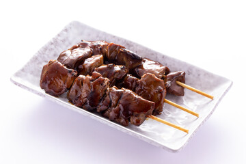 レバー串、焼き鳥