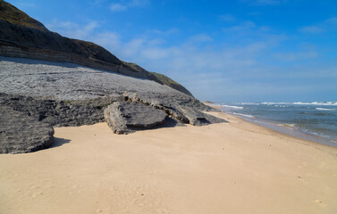 Beautiful beach in Sao Martinho do Porto