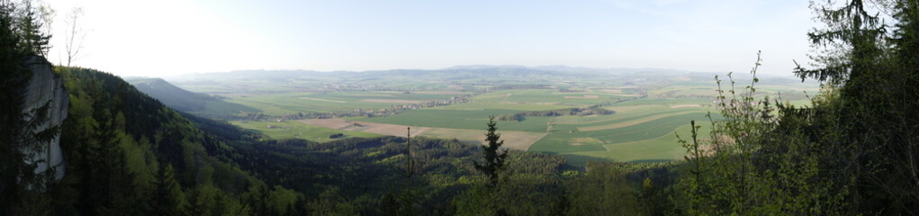 Obraz premium forest natural landscape of northern bohemia