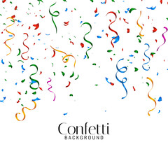 Abstract decorative colorful confetti background