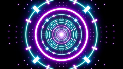 Shining Neon concert visual lights Effect