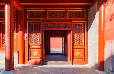 The Forbidden City in Autumn