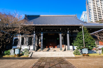 東京都港区 青松寺 本堂