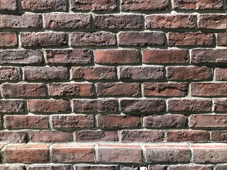 Obraz premium 古い赤レンガの壁