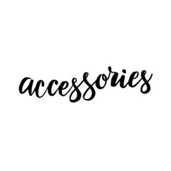text vector lettering accessories