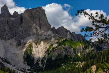 Mountain in the dolomites, Italy