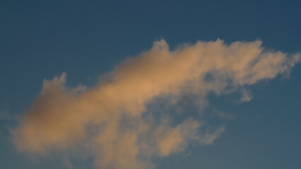 Clouds on the sunset  