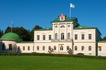 View of Stepanovskoe-Volόsovo manor of the princely family of the Kurakin located in the village of Volosovo Tver Region Russia