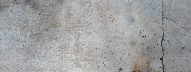 Concrete wall background with cracks of the wall,decorative concrete wall