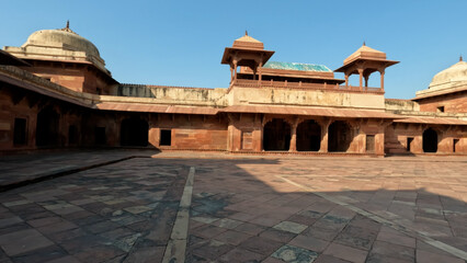 Fototapeta premium Fatehpur Sikri, Agra, Uttar Pradesh, India - Dated 26 February, 2022