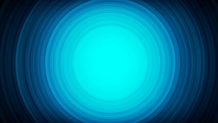 Light blue background, bright blue focus, blue circles, blue sphere, blue texture, 3d look illustration