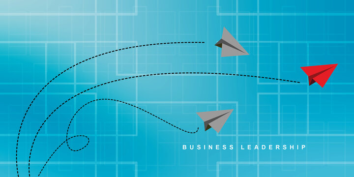 2d rendering business leadership concept 


    