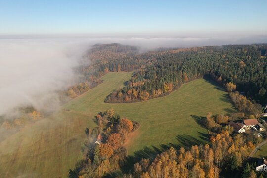 Brdy from air