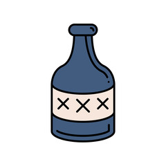 alcohol bottle tattoo